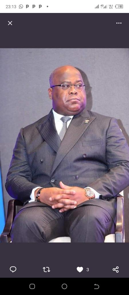 Stanislastwite's tweet image. Aucun Congolais conscient de la misère du peuple ne peut renouveler le mandat du Président sortant #Tshisekedi et n'acceptera pas les résultats farfelus de simulacre d'élections de #Kadima.