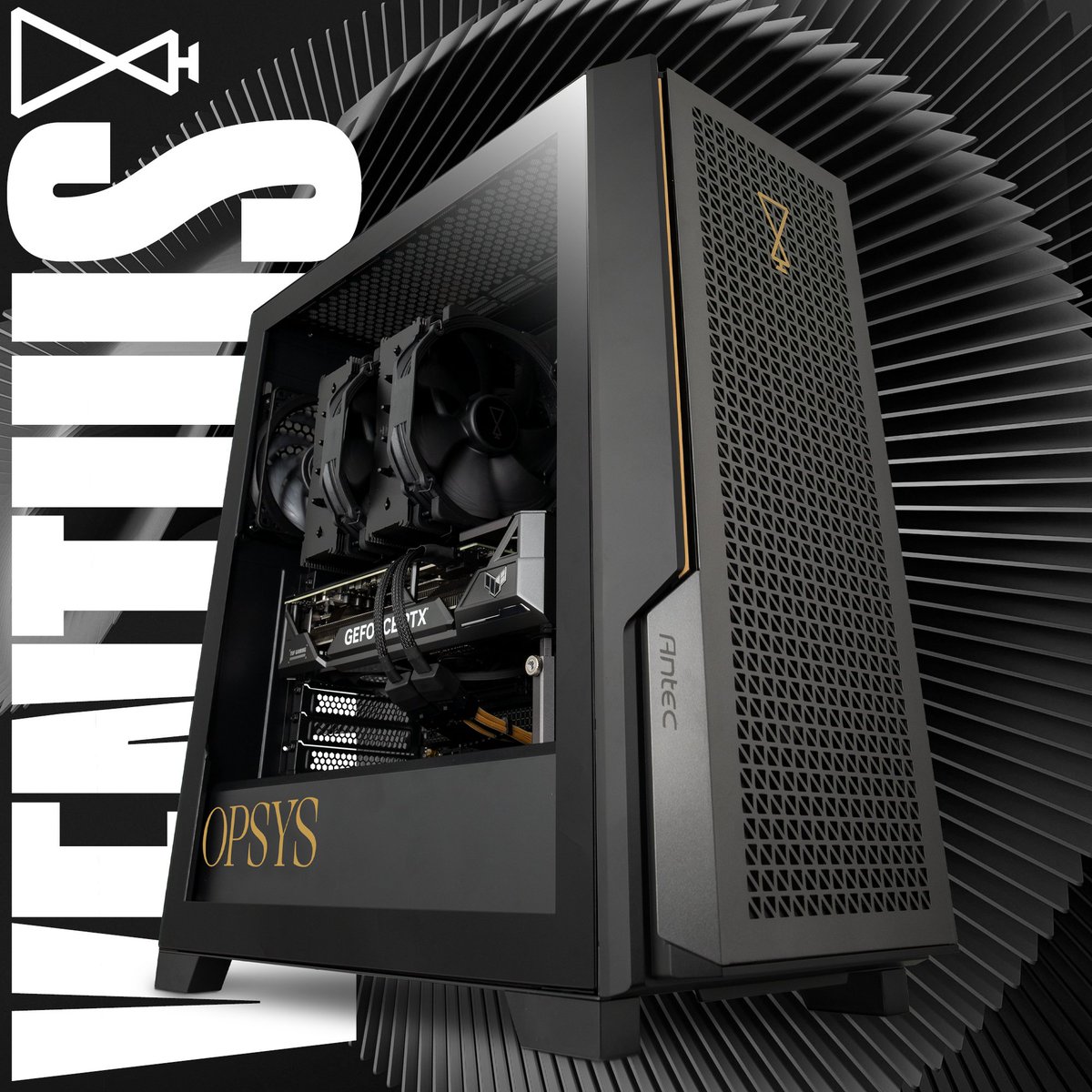 OPSYS_Gaming's tweet photo. Bit blowy up in Manchester ATM, so what better excuse to show off our VENTIUS Gaming PC Series powered by a brute @noctua_at air cooler.
https://t.co/ykBBQ1P8G8
#GamingPC #GamingPCs #CustomPC #PCGaming #Esports #Gaming #PCGamer #Gamer #nonrgb #antirgbpc https://t.co/8AKJdWygti