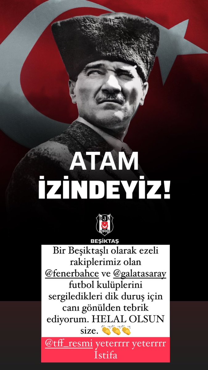 KPTN55's tweet photo. @TFF_Org istifa https://t.co/DLHv8pQVT5