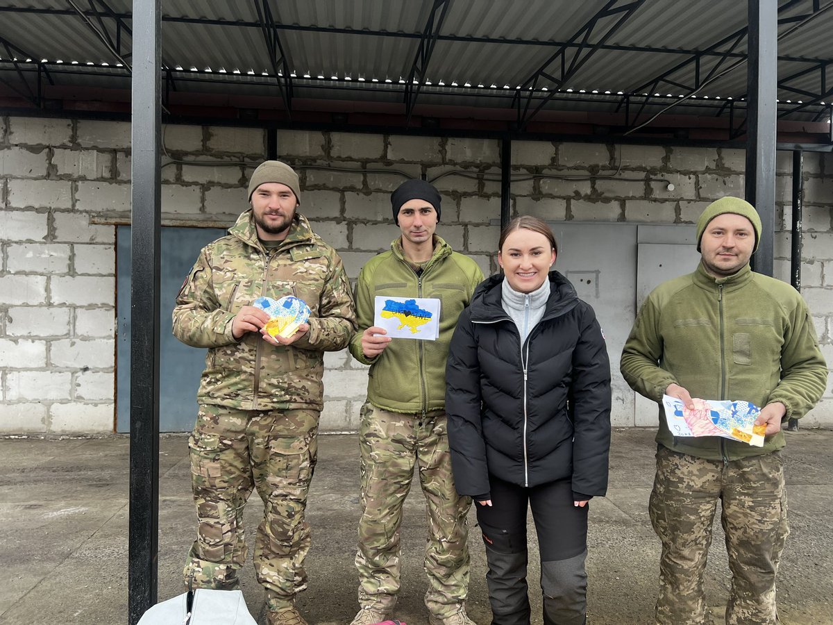 TonyaLevchuk's tweet photo. I had the honor of personally delivering to the frontlines crucial aid to the valiant 13th battalion of the 95th brigade, brave defenders who liberated Izium and its surrounding towns. Heartfelt gratitude to everyone who generously donated to @LibertyUkraineF – your support is invaluable.

Your direct way to help Ukrainian defenders ➡️ https://t.co/K2mBzLw3dF