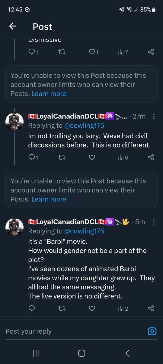 MartindalePondP's tweet photo. @cowling175 Not cool larry. 
You may as well block my photo profile aswell. https://t.co/LcZ5Wmz83V