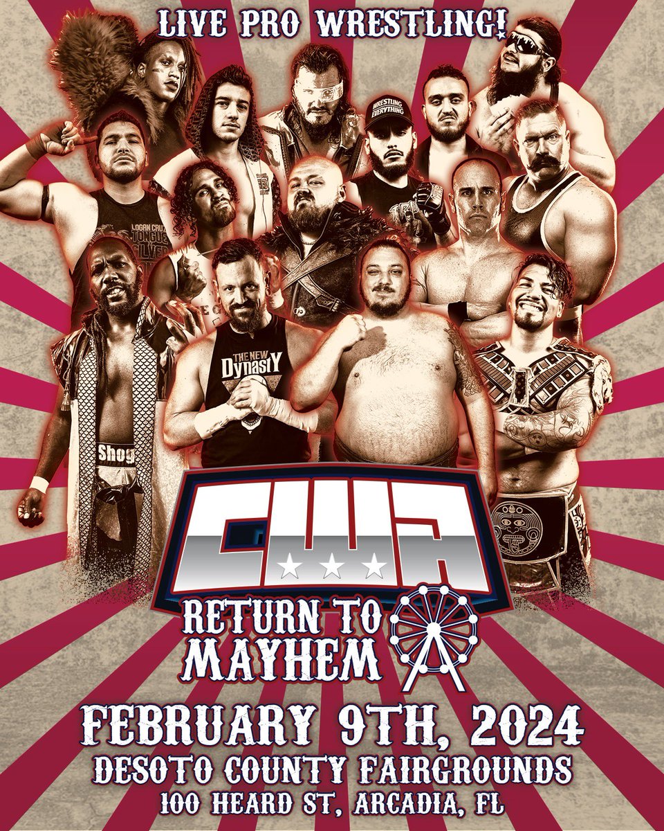 TheCheesePW's tweet photo. Return to Mayhem on Feb 9th baybeeeeeee https://t.co/wRJ5IgW8PC