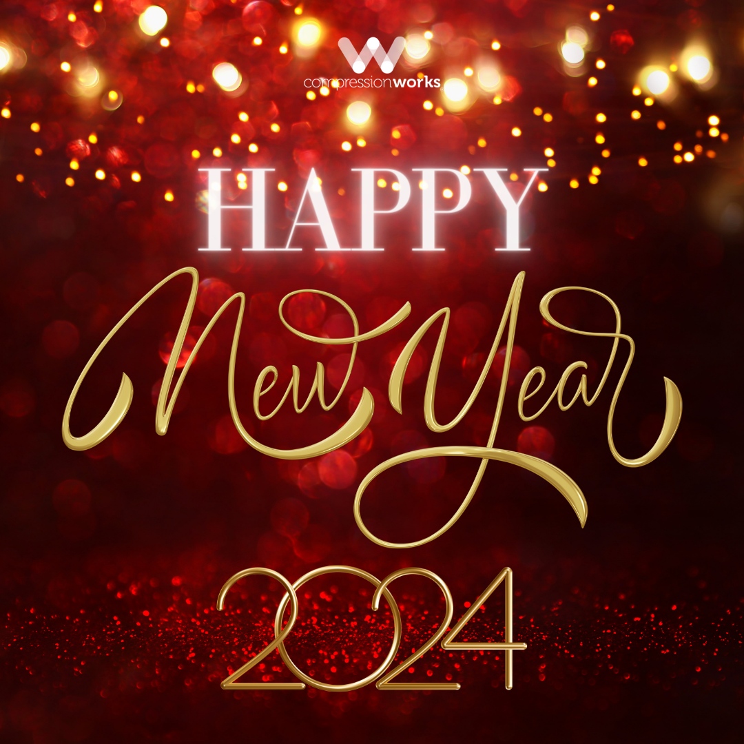 CompressionWork's tweet image. Happy New Year from all of us at Compression Works! 🎉

#HappyNewYear #2024 #LifeSavingInnovation #CompressionWorks #aajts