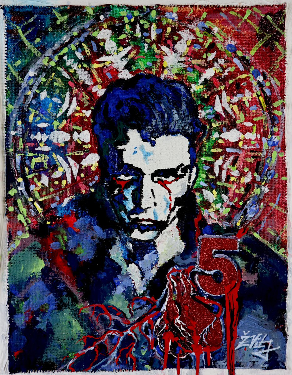 ZVitomirovic's tweet photo. #art #fineart #acrylic #acrylicpainting #artist #ArtistOnTwitter #tarotcards #tarot #gayartist #gayart #mixedmedia https://t.co/Hl55MrJoff