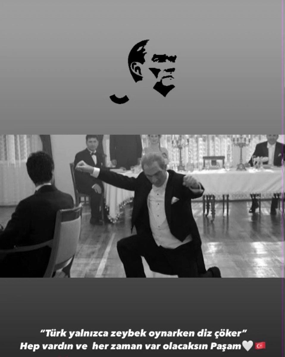 “Türk yalnızca zeybek oynarken diz çöker”
Hep vardın ve her zaman var olacaksın ‘Paşam’🇹🇷 #atatürkkırmızıçizgimdir #GSFB #AliKoc
