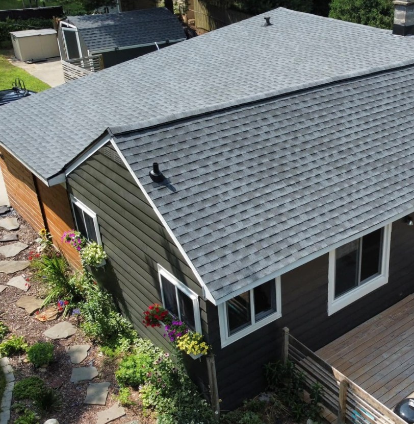 NBSCornwall's tweet photo. Great work by @extreme__roofing for completing this full roof replacement with GAF Timberline HDZ in Pewter Gray. Shop @gafroofing when you visit us at 26 Kent Road South.

#northeastco #northeastarchitectural #jointeamnortheast #home #homedesign #inspiration #design https://t.co/Zt4k52sIqq
