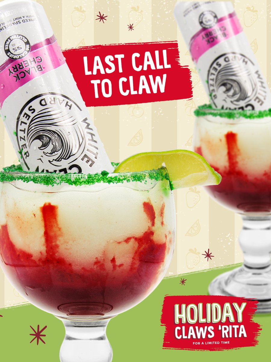 fuzzystacoshop's tweet image. Santa may be taking a break, but our Holiday Claws ‘Rita is still going strong! Celebrate with one before it’s gone after this month ⏱️  #FuzzysTacoShop #FuzzysTacos #fuzzys