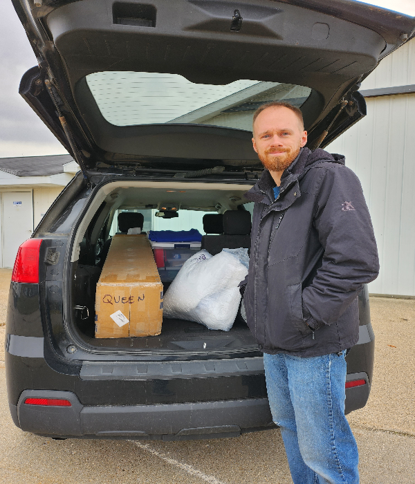 "Young couple is happy to have a new memory foam mattress and pregnancy pillow! They have a baby on the way. Please pray for a healthy pregnancy! Thank you, CityServe!"

CityServe GIK Supply Chain— Supporting the Compassion Initiatives⁠
