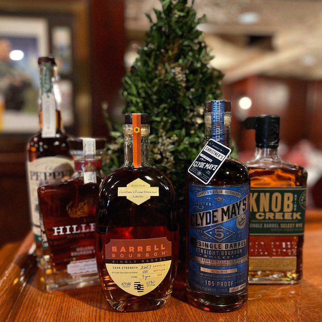 Keep your friends close and your bourbon closer. 

The NEW Christner's Custom Bourbon Bundle is available for purchase for $370 at Christner’s 10 a.m. to 10 p.m. Mondays through Saturdays (closed New Year's Day) while supplies last.