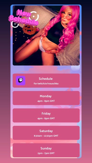 NEW SCHEDULE ⏰ 😱  live now - https://t.co/uUIIyXvE9b https://t.co/9lzjWCy96U<a href="/tag/twitch"class="tags"><span>#twitch</span></a><a href="/tag/twitchmeta"class="tags"><span>#twitchmeta</span></a>