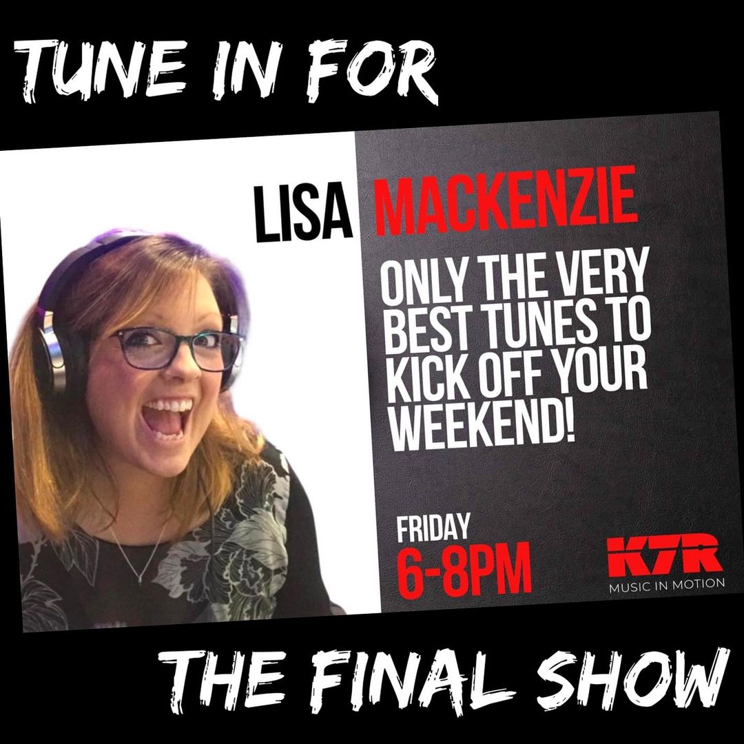 Lisa Mackenzie is live now on #K7R kinetic7radio.co.uk, direct link > s2.radio.co/sb81f0a2ce/lis…, on Alexa ( via myTuner) or loads of radio mobile apps.