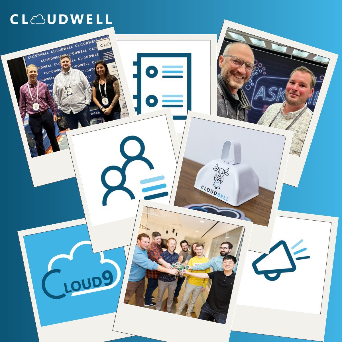 cloudwell_io's tweet photo. 2023 has been a complete Cloudwell vibe 😎, so before we look ahead to what 2024 has in store, let’s take a look at some of our highlights, from new apps and new friends to Cloudbell fever and entering the Intrazone 🤖.

See you next year 👋. 

https://t.co/DANb19wss8 

#HNY2024 https://t.co/XwnHn4xL51
