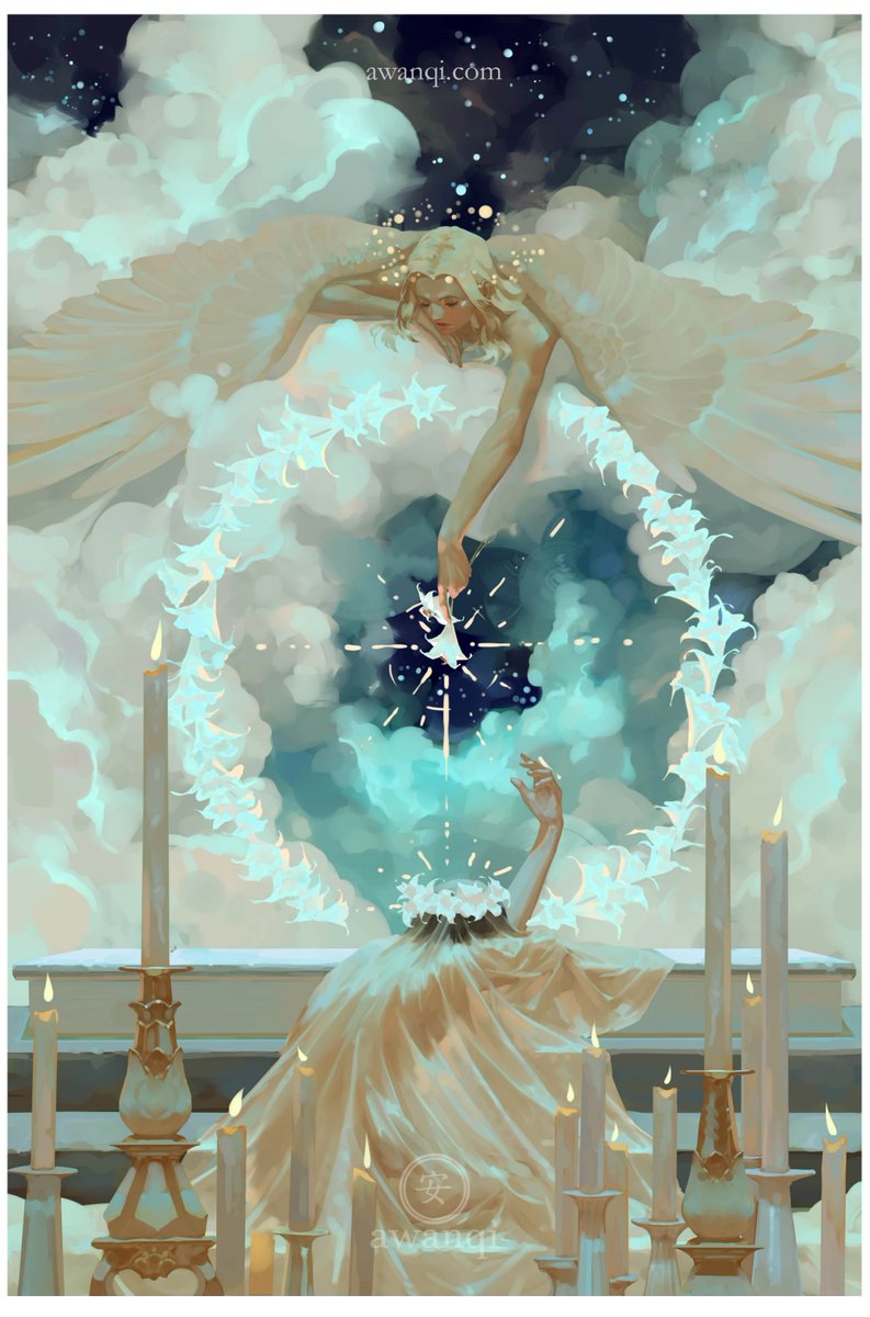 ghostymuse's tweet photo. HEY!! mention one of your favorite paintings if you see this!

Mine would have to be In Memoriam by Awanqi! https://t.co/CWzT5KCzRS