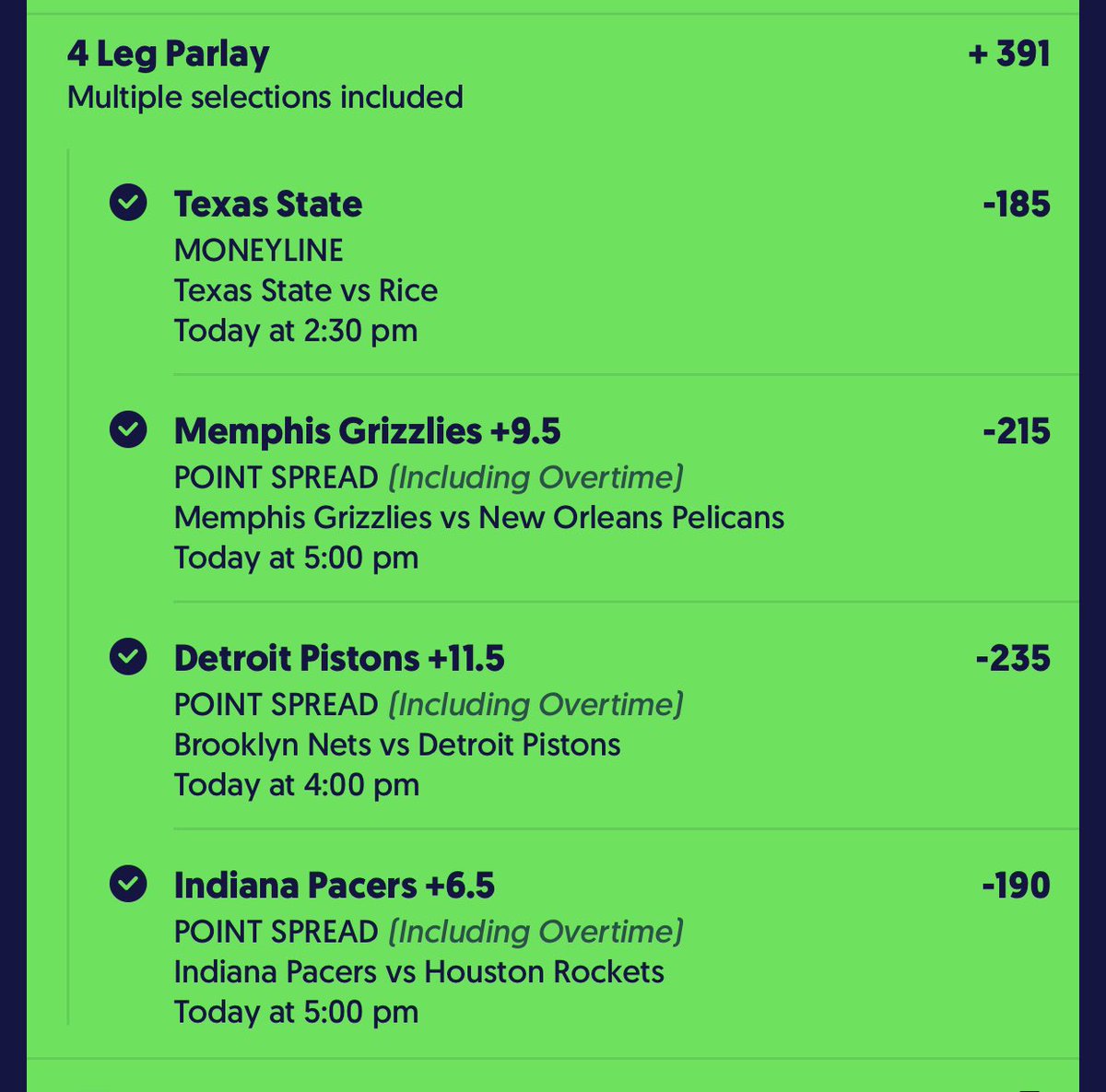 acehitpicks's tweet photo. โญ๏ธGREAT DAY OF PICKS AHEAD โญ๏ธ
Hereโs a couple wins from early this week
#WinWithAce #Betsmart https://t.co/0knWEyHvmX