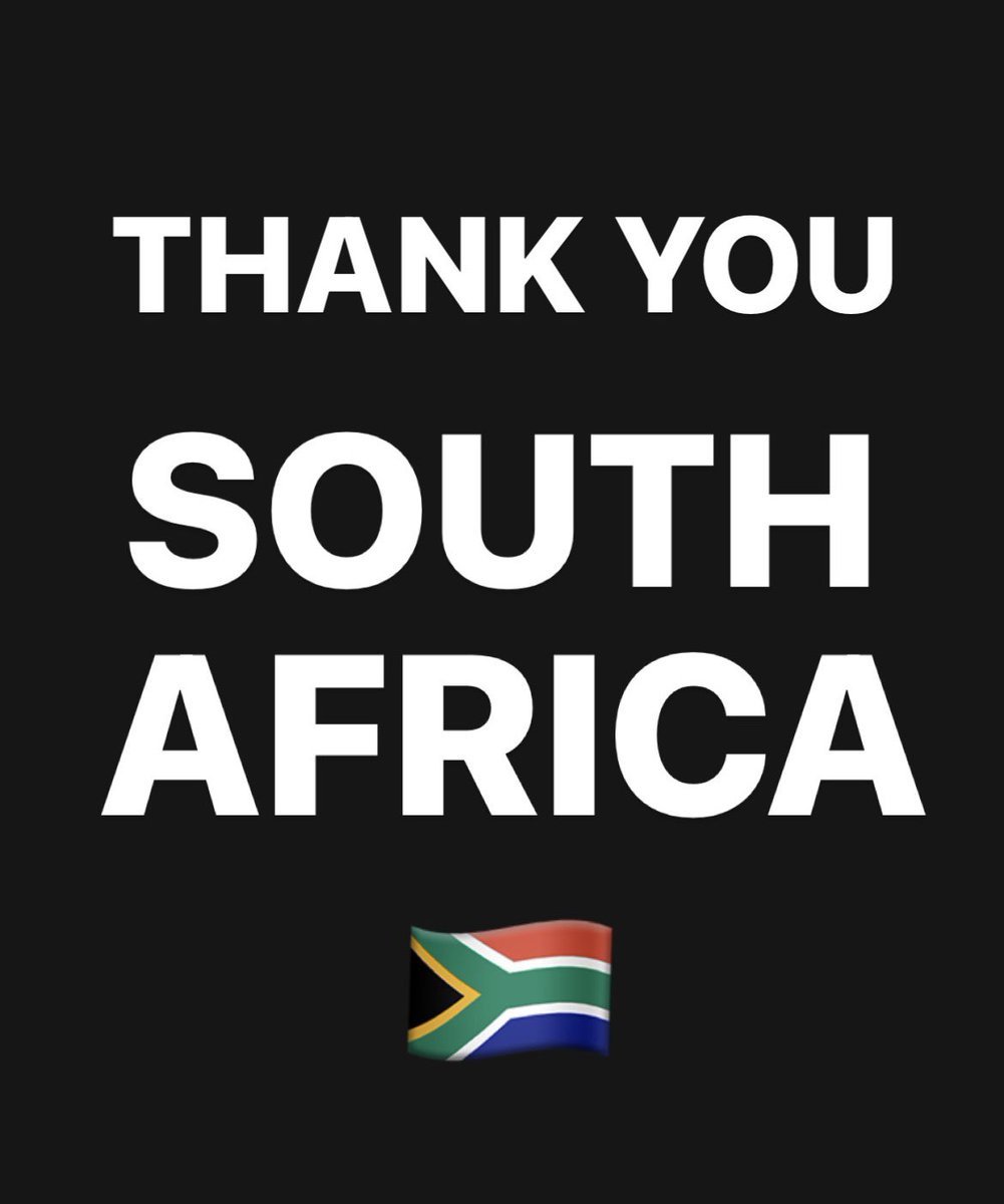 South Africa has invoked the genocide convention and brought proceedings against Israel at the International Court of Justice! 🫶🏼 🇿🇦