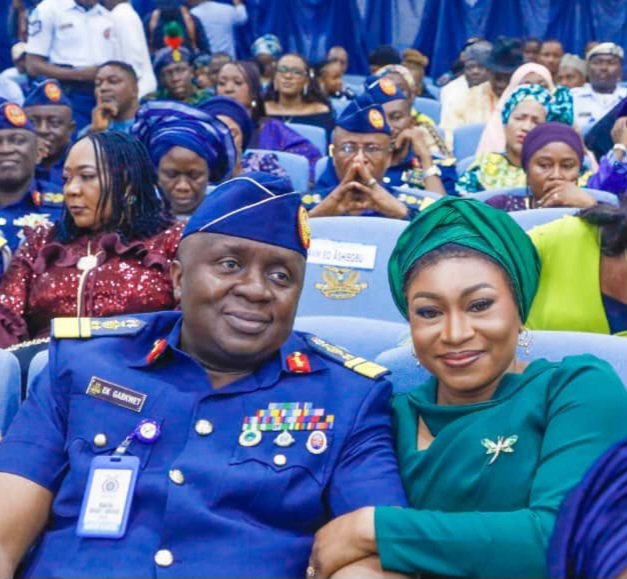 ZagazOlaMakama's tweet photo. The Air Force Council (AFC) has promoted 37 senior officers to the next higher ranks in the Nigerian Air Force (NAF)

The Director of Public Relations and Information, Headquarters NAF (HQ NAF), @Ek_Gabkwet, was one of those decorated to the rank of Air Vice Marshal  today. December 29, 2023.

Congratulations