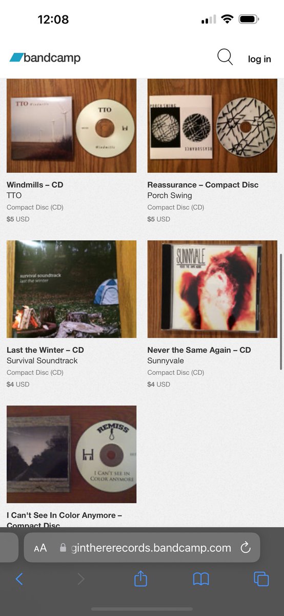 starshollowia's tweet photo. Hang In There put up the last copies of IRNTUAI on CD on their Bandcamp! Also physical copies of my old bands Porch Swing and Survival Soundtrack.  Get some Iowa emo HISTORY.

https://t.co/dp9qYTgljn https://t.co/exXcZLZtEZ
