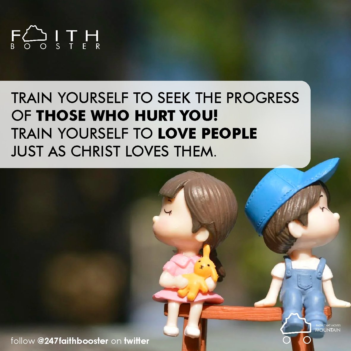 247FaithBooster's tweet photo. Love like Christ #faithbooster https://t.co/zrg3I6xm8T