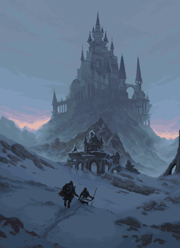 adamfergusonart's tweet photo. winter pixel art ❄️ https://t.co/Q9luLHbTzQ