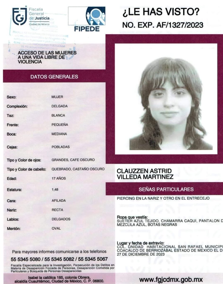 PaoSanchezBo's tweet photo. @MasCercaDeTiRD 
#SeBusca https://t.co/7AJtEDqGoU