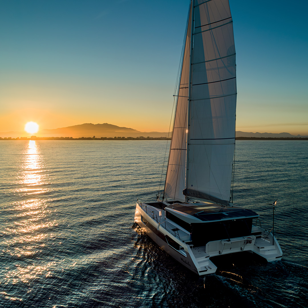 windelocat's tweet image. 🚤⛵️🌅 #NewWindelo54
We couldn't wait to get her out on the water for a sunset sea trial. #Sailing at wind speed with 3 knots of true wind, what an amazing Evening!

To learn more, join us at boot Düsseldorf from 20 to 28 January 2024! windelo-catamaran.com/en/meet-us-at-…

#windelo #catamaran