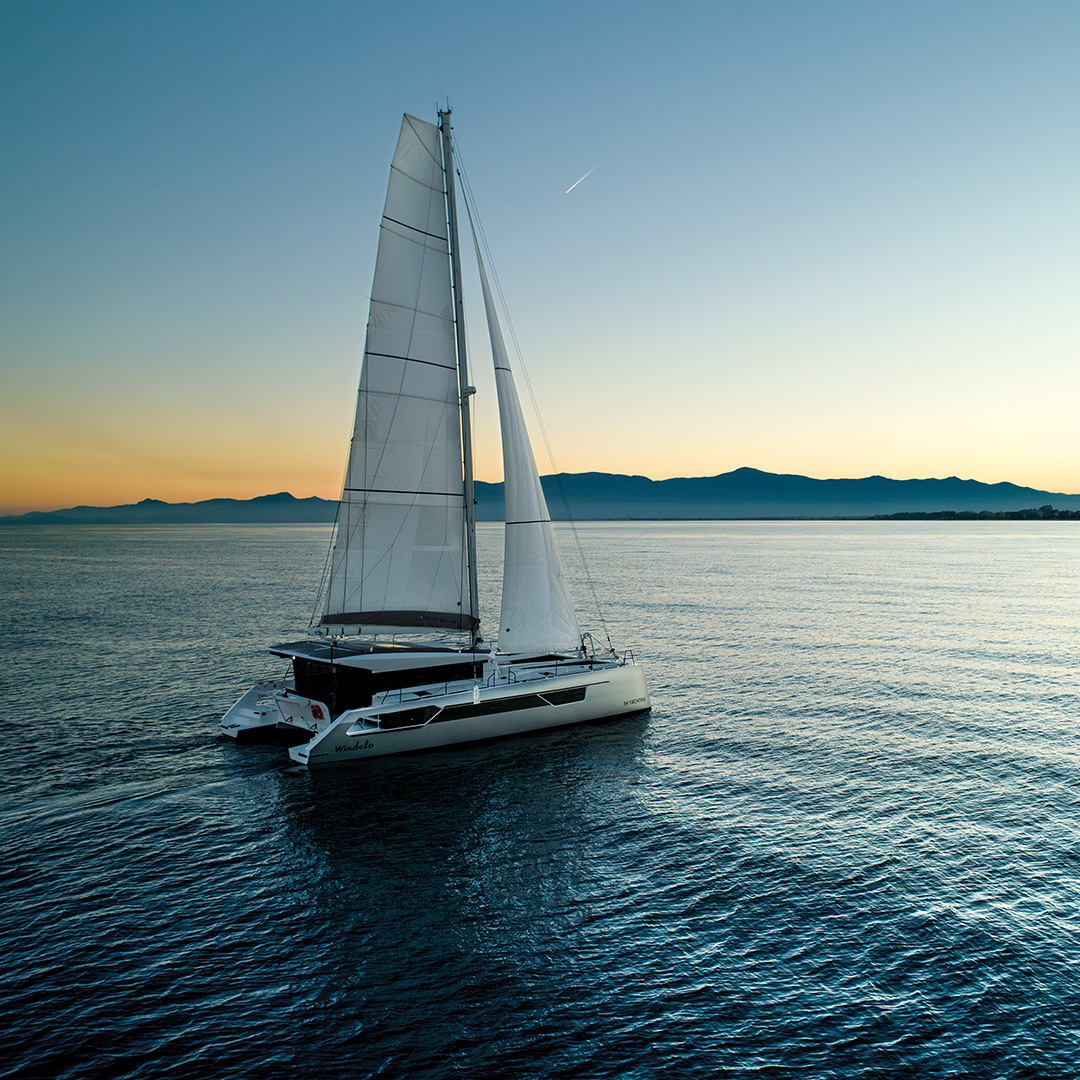 windelocat's tweet image. 🚤⛵️🌅 #NewWindelo54
We couldn't wait to get her out on the water for a sunset sea trial. #Sailing at wind speed with 3 knots of true wind, what an amazing Evening!

To learn more, join us at boot Düsseldorf from 20 to 28 January 2024! windelo-catamaran.com/en/meet-us-at-…

#windelo #catamaran