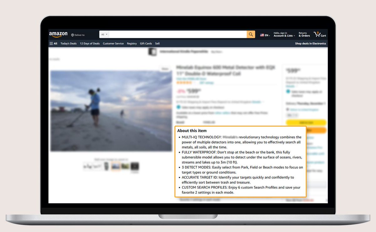 Are you facing low sales conversions for your Amazon products? Our Amazon #productdescription services help you create appealing product descriptions. This will increase the probability of your potential customers clicking the buy button. 

Learn more: buff.ly/3tqzwQd