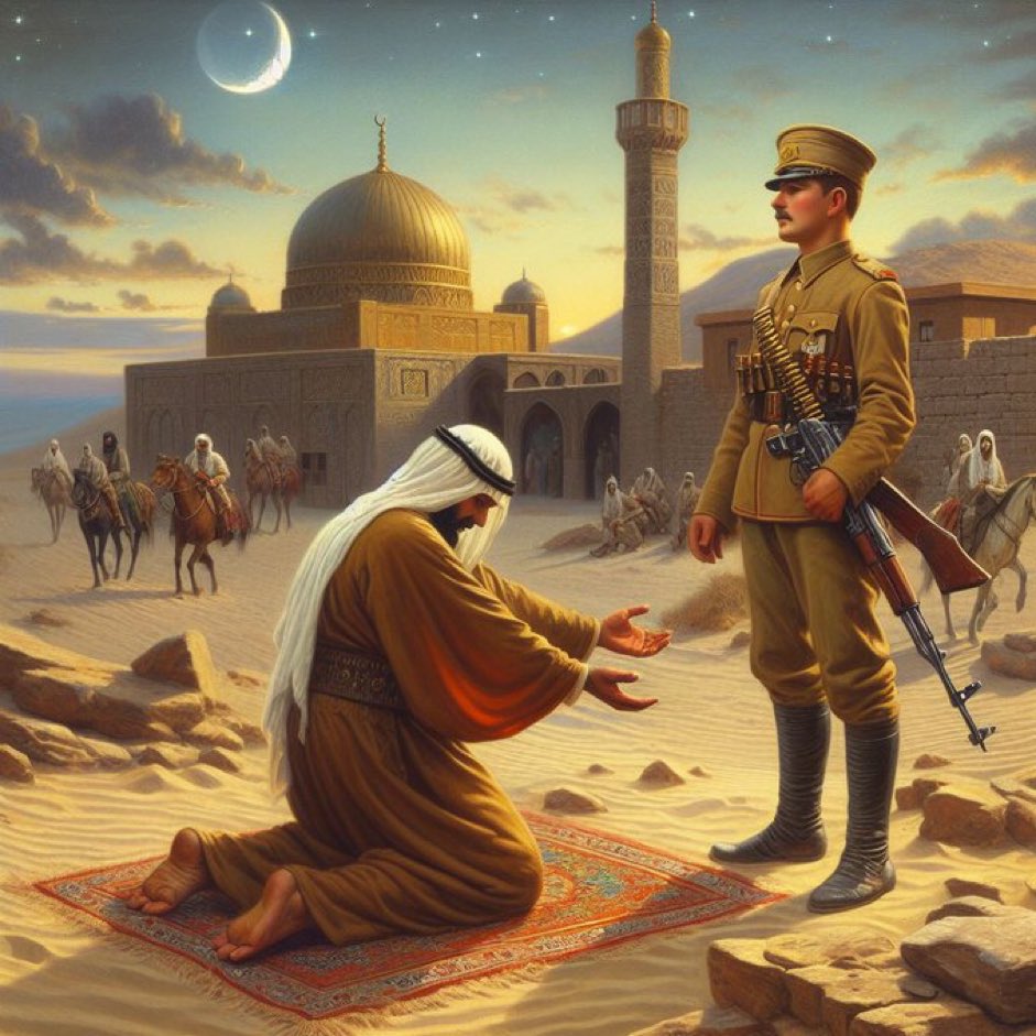 Arabın en iyi bildiği şeydir diz çökmek!