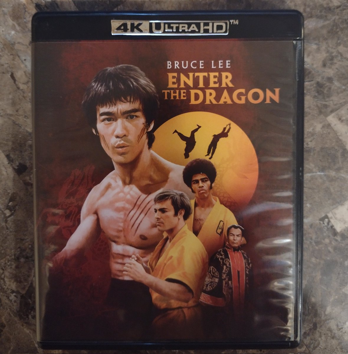 Good Kickass Friday afternoon, #MutantFam and #Horrorfam! I am #RNW Enter The Dragon (1973), and to watch Bruce Lee kick a lot of ass in this movie. #EnterTheDragon #PhysicalMedia