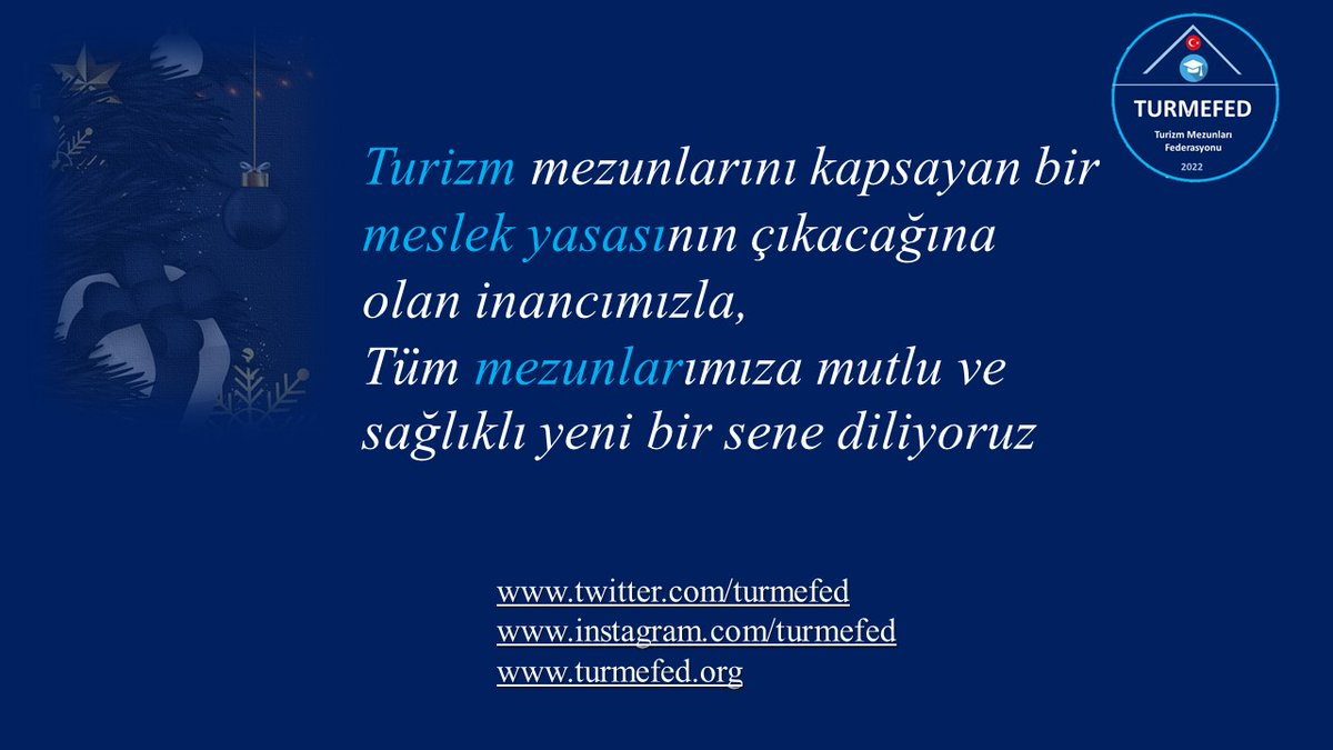 #TurizmMeslekYasası
#Turizm
<a href="/TCKulturTurizm/">T.C. Kültür ve Turizm Bakanlığı</a>
<a href="/MehmetNuriErsoy/">Mehmet Nuri Ersoy</a>
<a href="/tcbestepe/">T.C. Cumhurbaşkanlığı</a>
<a href="/tcbestepe/">T.C. Cumhurbaşkanlığı</a>
<a href="/TBMMresmi/">TBMM</a>
<a href="/NumanKurtulmus/">Numan Kurtulmuş</a>
<a href="/MevlutCavusoglu/">Mevlüt Çavuşoğlu</a>
