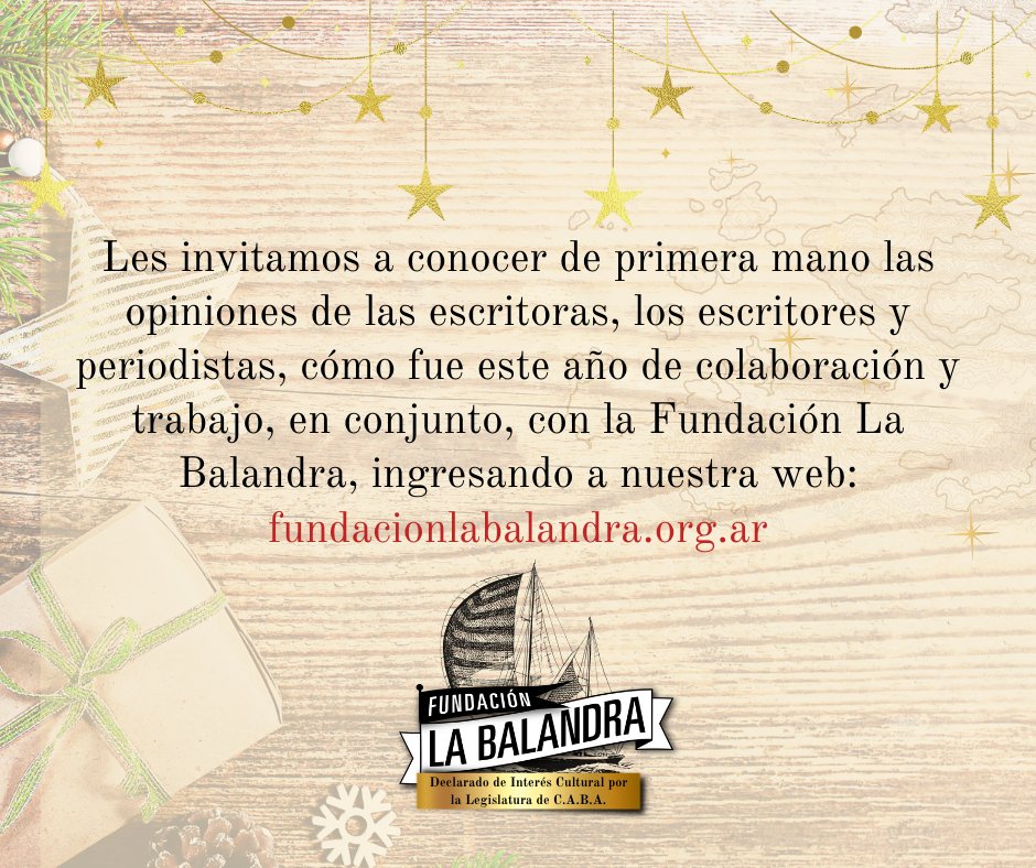 Fundación La Balandra tweet media