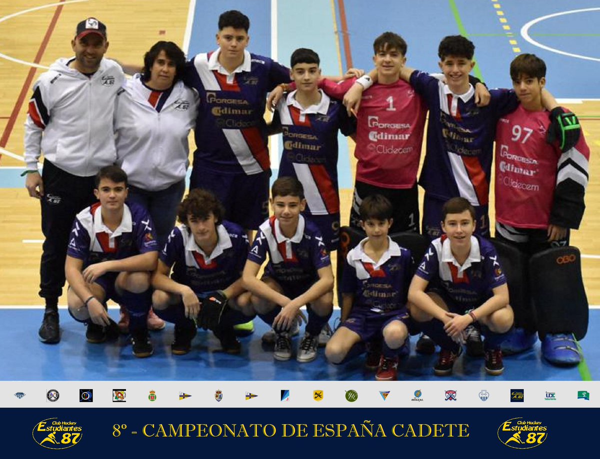 chEstu87's tweet photo. Quedaron octavos de España, pero para nuestro club son unos ganadores.
Recordamos que ha sido el único equipo masculino andaluz en este campeonato.
Estos chavales escribieron una importante hoja en la historia de nuestro club.
¡Vamos!
#estudiantes87
#porgesa
#codimar
#clidecem https://t.co/D5oXFaaCwQ