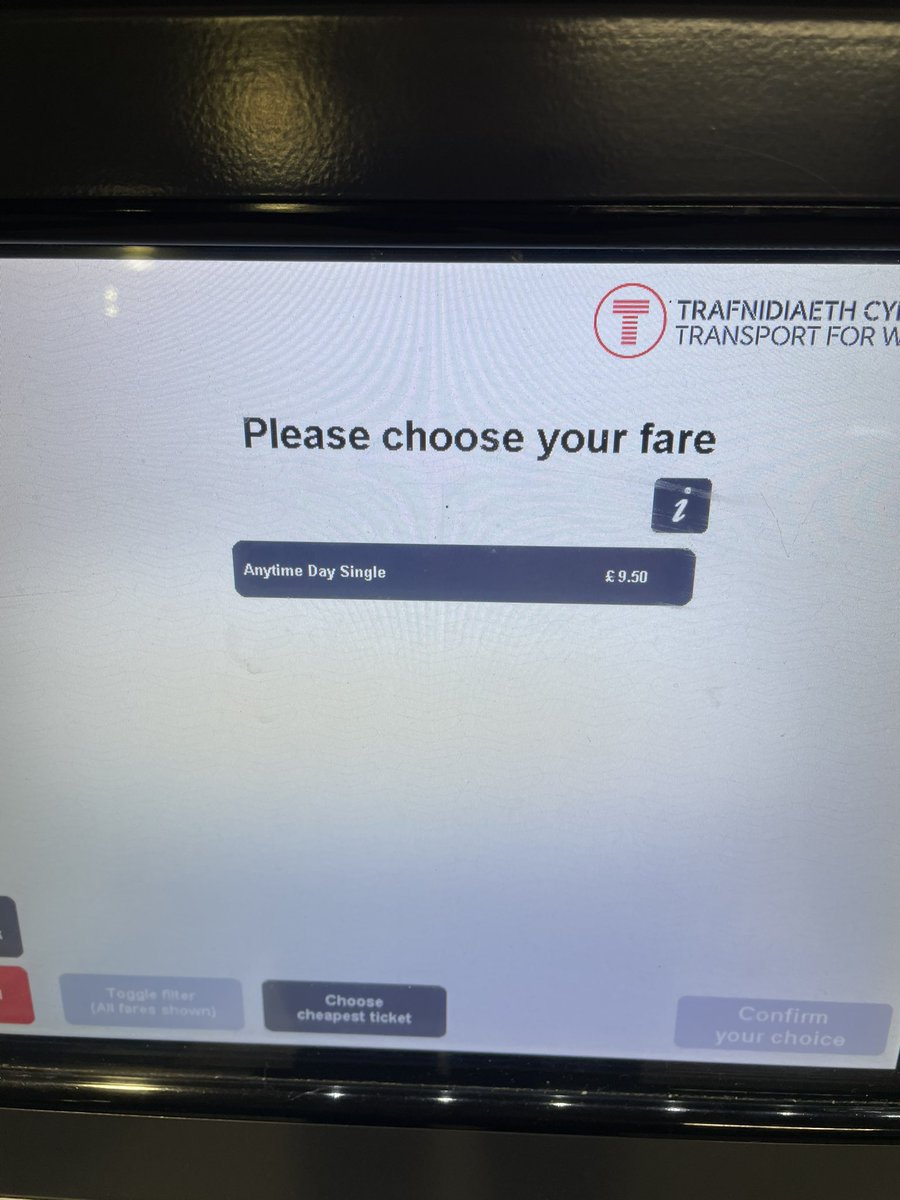 Hey <a href="/transport_wales/">Trafnidiaeth Cymru / Transport for Wales</a> how come if I try to buy a single from Bridgend to Llansamlet ticket from your machine it’s £9.50 but if I use train line app it’s £3.50???