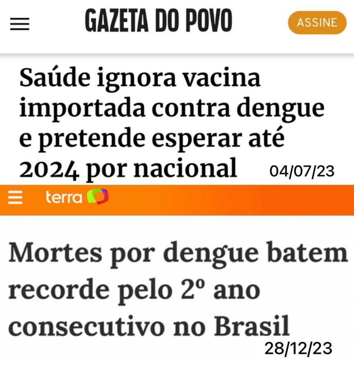 delegadoramagem's tweet photo. Por onde andam aqueles sujos com papo mentiroso de vacina? O que se mostra hoje são fatos e não narrativas. 

Na gestão @jairbolsonaro , no mesmo dia, após a ANVISA aprovar, o Governo já estava aplicando as mesmas PARA AS PESSOAS QUE ASSIM QUISESSEM e deu-se o processo de um dos países que mais vacinou no mundo, com todas as doses compradas pelo Governo Federal e nenhuma por qualquer estado ou município.

Hoje, os fatos mostram que não há aquele interesse em vacina, os pulhas, meios de comunicação e os seus blogueiros em frenesi generalizado de outrora estão num silêncio sepulcral. 

Será por quê? 💰💰💰! O amor venceu! Esperamos que as pessoas entendam cada dia mais a verdade!