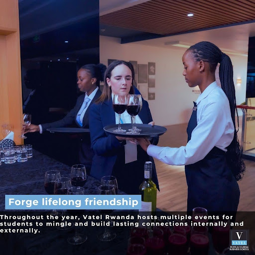 VatelRw's tweet photo. Three reasons to join Vatel Rwanda and start your journey to an exciting career.
Apply today and join the leading global hospitality and tourism management school.
Apply at https://t.co/67NhRl8B04.
#VatelRwanda #ApplyToVatel https://t.co/f2jsvhG3tk