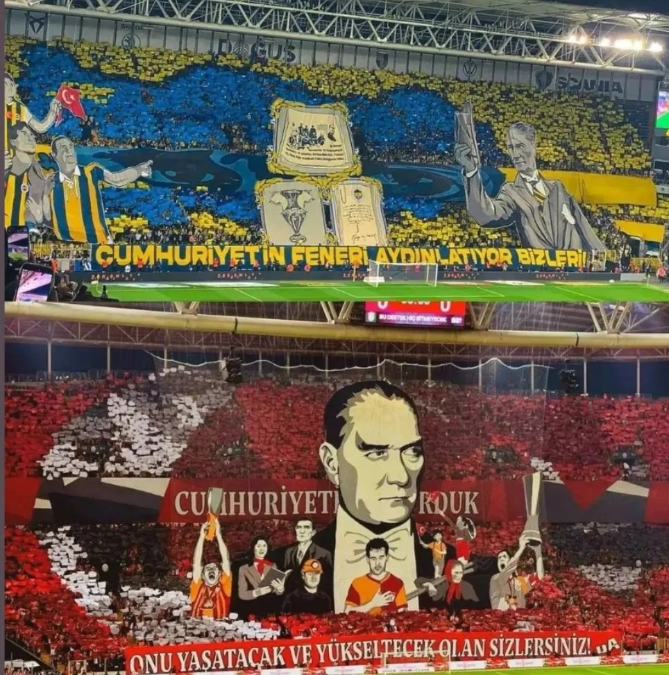 Oynanmaması oynanmasından daha çok keyif veren tarihte ki ilk ve tek maç oldu. Teşekkürler Galatasaray, Teşekkürler Fenerbahçe #GSvsFB #tffistifa <a href="/Fenerbahce/">Fenerbahçe SK</a> <a href="/GalatasaraySK/">Galatasaray SK</a>
