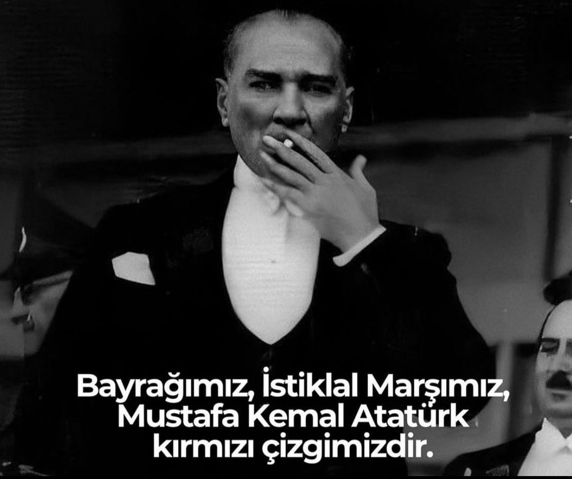 Bizim koyduğumuz kurallar,
Sizin koyduğunuz kurallara koyar. 👊🏻

NE MUTLU TÜRK’ÜM DİYENE 🇹🇷