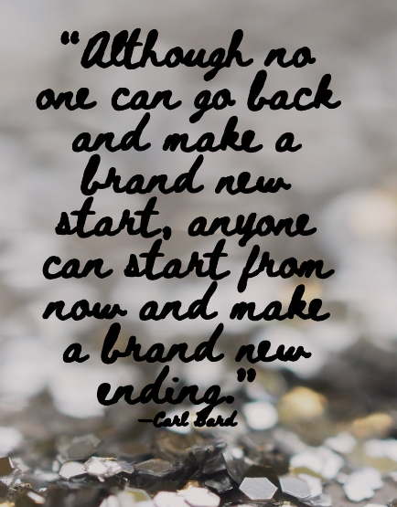 What better time to make a fresh start than a new year! May your 2024 be the best yet!