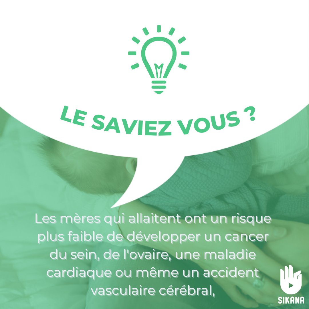 sikanaFR's tweet photo. Et vous, le saviez vous ? 💡👀

 📹 Retrouver notre playlist allaitement : https://t.co/IomgWsvJEW

Programme d'éducation crée par SIKANA, ONG à but non lucratif

#saviezvous #savoir #santé #allaitement #femme #bébé https://t.co/OfXcVmg36f
