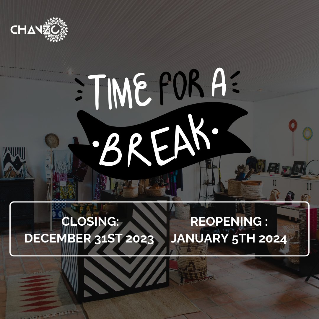 thisischanzo's tweet photo. We're taking some time away to relax, refresh, renew! We hope you all do the same. See you all in the new year. https://t.co/YnuMLfko0e