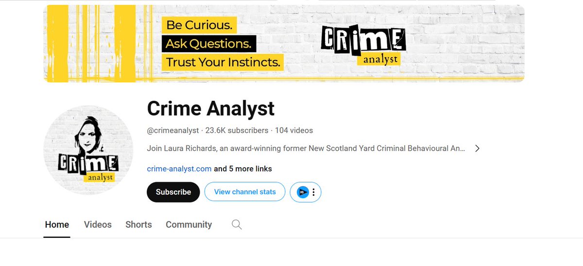 Might have  to do a video on this one..
People are eating this woman's s**t up like it's gospel on her new Ex FBI agent funded YouTube channel. So she's ex police, so what. Interesting crime claims and fake stalking..and your a representative and advocate...BS #crimeanalyst #news