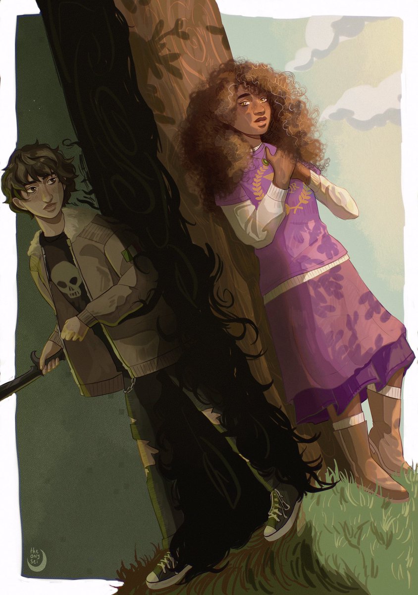 children of the underworld 💀💎 #nicodiangelo #hazellevesque #pjo #pjofanart #PercyJackson #PercyJacksonfanart