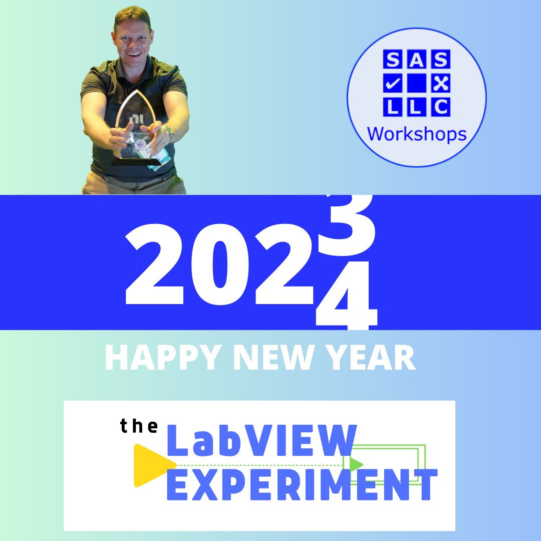 sasworkshops's tweet photo. We've had a great year and are looking forward to all that 2024 holds. Thanks for being on the journey with us!

#newyearnewyou #SASWorkshops #coding #LabVIEW #mentorship #codingcommunity  #bettercoding  #LabVIEWclasses #codingwithempathy #humansincode #humanswhocode https://t.co/elzxsStjCX
