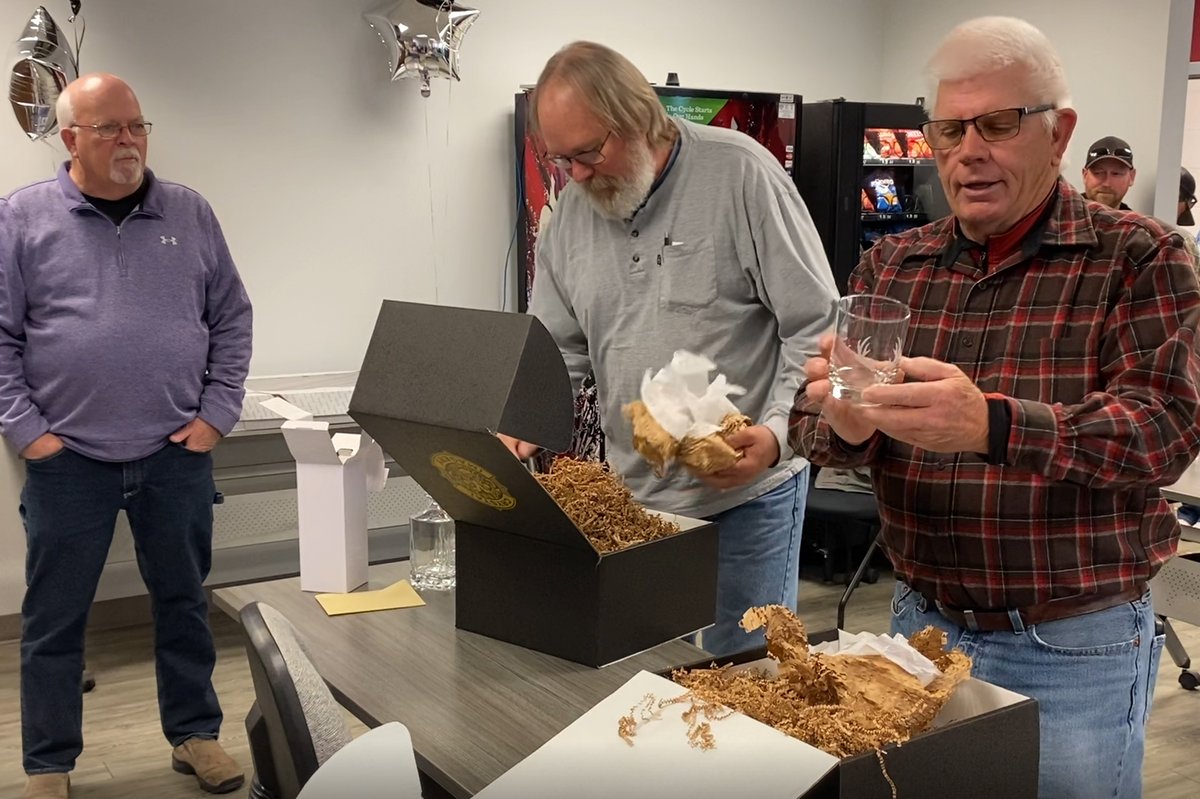 As the year draws to a close, we're experiencing a bittersweet moment at Kaw Valley Engineering. Today, we bid a heartfelt farewell to two of our most esteemed surveyors, Jerry Osbourn and David Dundon. We're excited to see what adventures retirement brings your way!