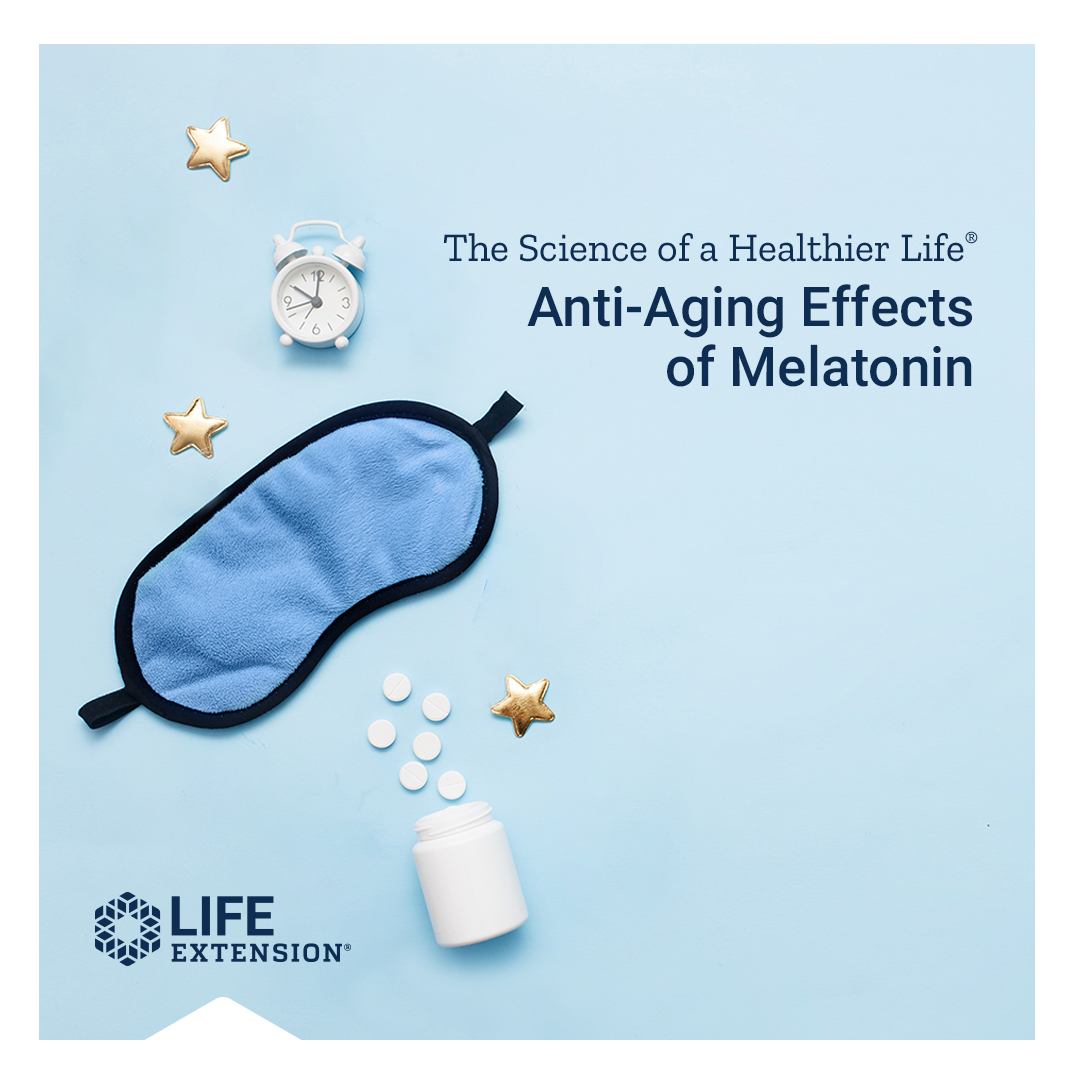 LifeExtension's tweet photo. Melatonin offers more than 😴… Learn more about the dreamy benefits of this nutrient.

#sweetdreams #melatonin #bedtimeessentials #sleepsupport