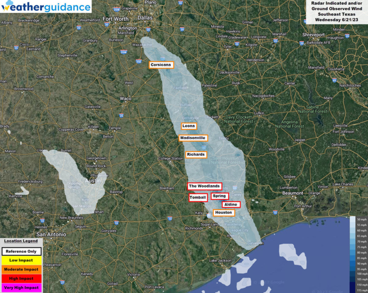 StormIntel's tweet photo. Last on our list, but certainly not least, the significant severe outbreak on 6/21 where large hail, high winds, &amp; tornadoes caused widespread impacts across portions of the Central &amp; Southern Plains. (1/2)
#Insurtech #claims #riskmanagement #EventResponse https://t.co/c4z3Pi7Uiw https://t.co/Empf61CPKX