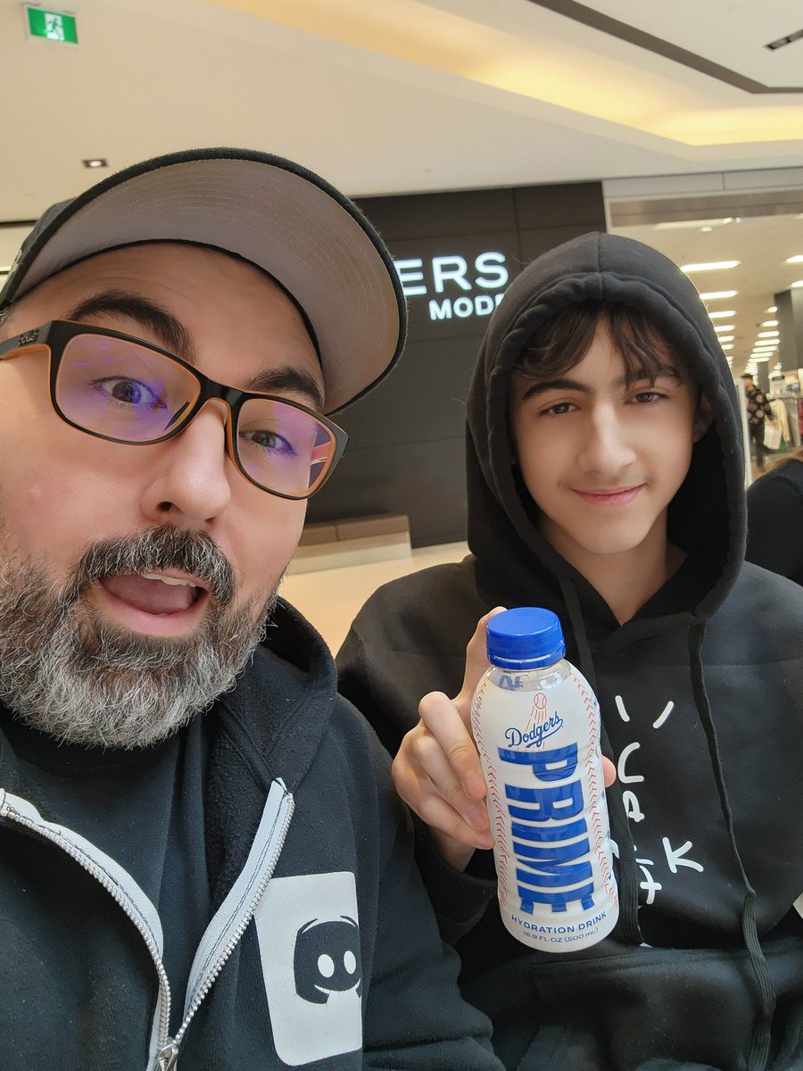 Yes we got the <a href="/PrimeHydrate/">DrinkPrime</a> <a href="/Dodgers/">Los Angeles Dodgers</a> 
And it tastes really good!

<a href="/LoganPaul/">Logan Paul</a> <a href="/KSI/">ksi</a>