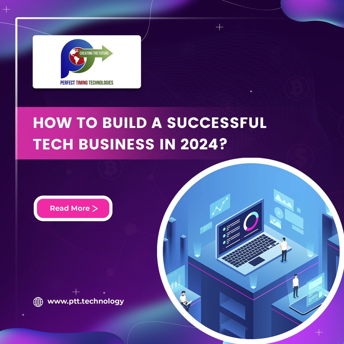 HOW TO BUILD A SUCCESSFUL TECH BUSINESS IN 2024?

Read Here: ptt.technology/2023/12/how-to…

#TechBusiness #BusinessSuccess #2024Tech #TechEntrepreneurship #StartupGuide #Entrepreneurship #BusinessDevelopment #TechInnovation #TechTrends #PerfectTimingTechnologies #PerfectTimingHolding