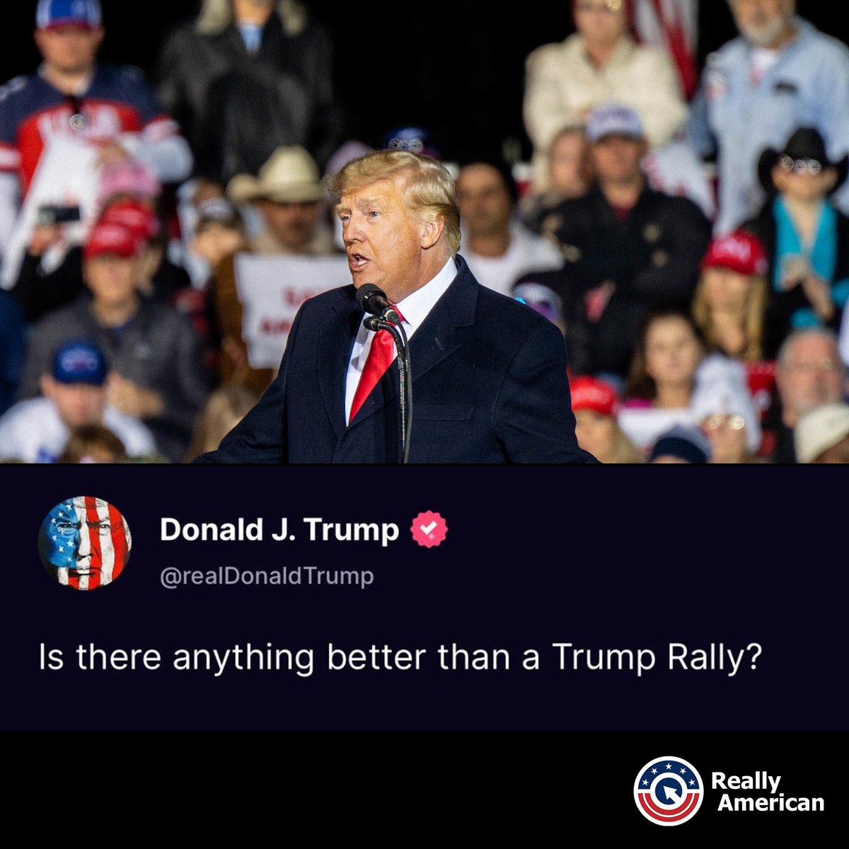 ReallyAmerican1's tweet image. Name something you'd much rather do than attend a Trump rally. Best one wins. 🏆

We'll start: A root canal with rusty equipment.