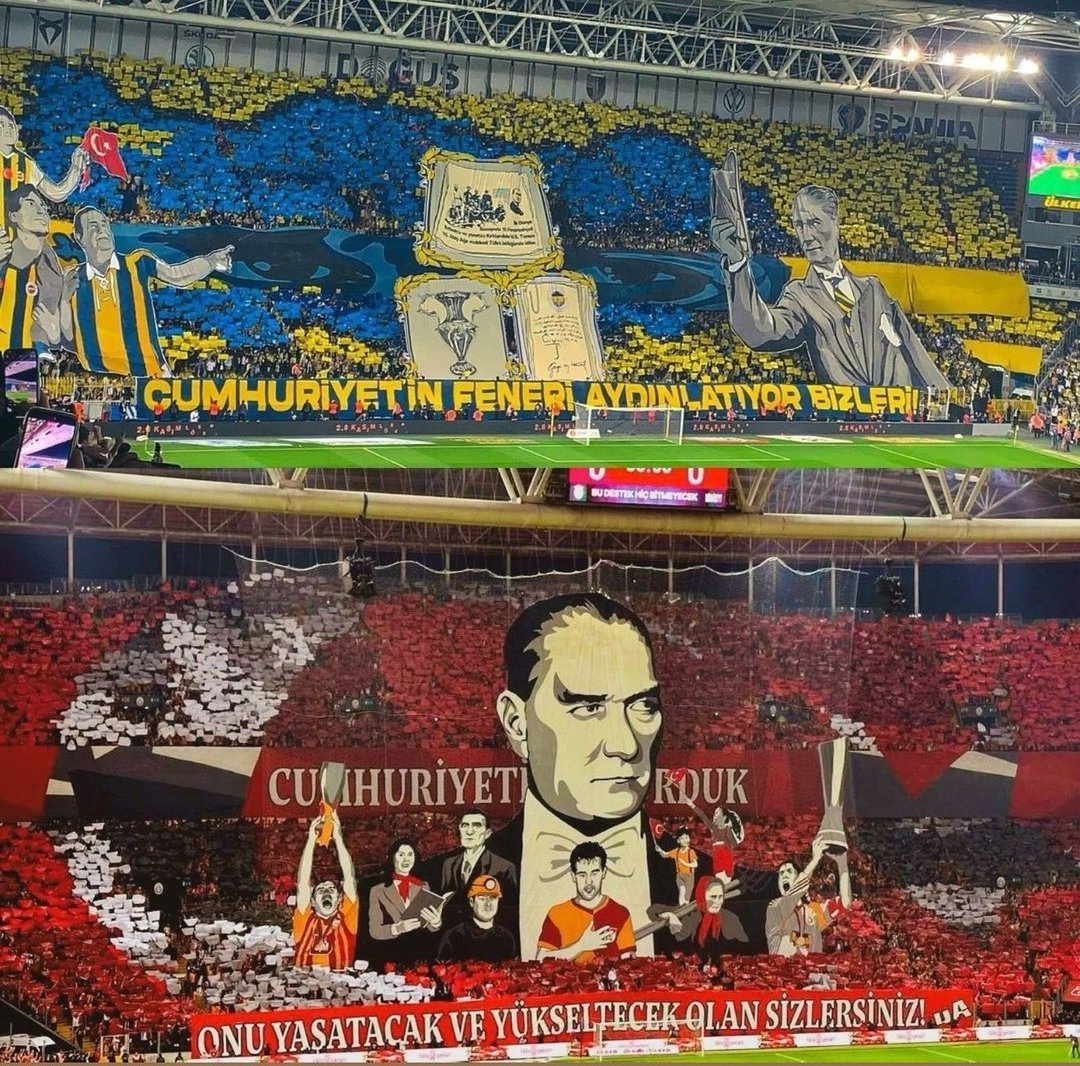 SerkanCck44's tweet photo. Bazı şeylerin tavizi olmaz. Hele ki bu taviz bizim herşeyimizse... 
❤💛🩵
#MustafaKemalAtatürk https://t.co/itlpWRMLAy